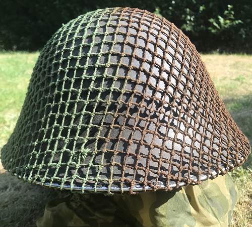 British MkIII Turtle pattern helmet