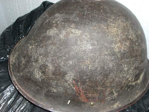 Brown-green camo with Yellow splotches, Brit Turtle helmet