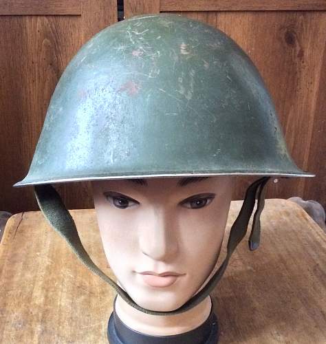 British MkIII Turtle pattern helmet