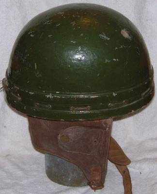 British Motor Cyclist's helmets  of WWII