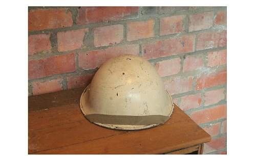 British MkIII Turtle pattern helmet