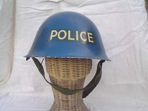 British Police steel Helmet?