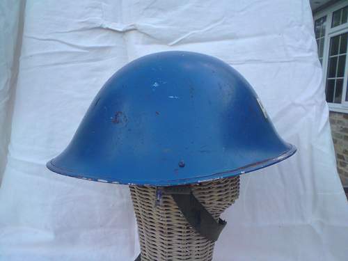 British Police steel Helmet?