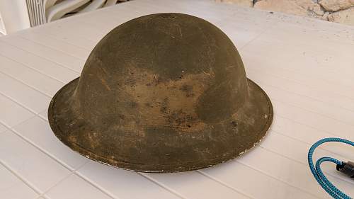 British Helmet - Possible Malta Camo?