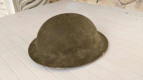 British Helmet - Possible Malta Camo?