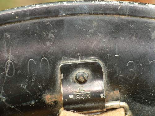 Question.....British 1942 helmet with Mk III stamps