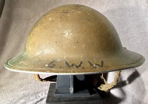 mkII (&amp;mkI or earlier) Helmets Steel, British &amp; Commonwealth, show yours