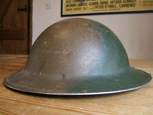 mkII (&amp;mkI or earlier) Helmets Steel, British &amp; Commonwealth, show yours