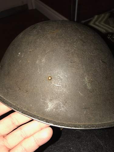 British MkIII Turtle pattern helmet