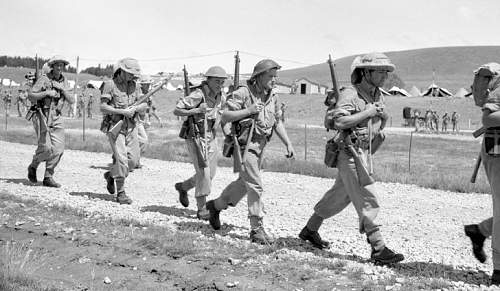 Hessian helmet covers