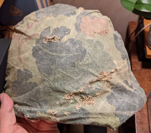 Belgian / US? M1 helmet and cover