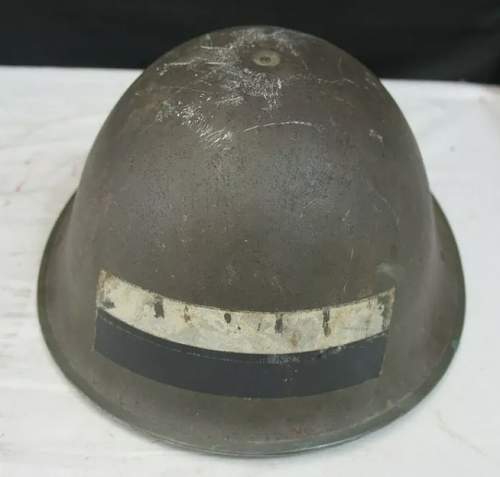Unknown British MKIV helmet marking