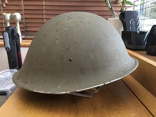Mk III Helmet with Provenance
