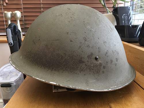 Mk III Helmet with Provenance
