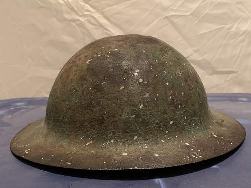 WW1 Mark 1 British Helmet.