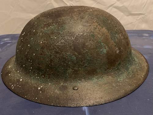 WW1 Mark 1 British Helmet.