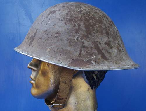 British MkIII Turtle pattern helmet