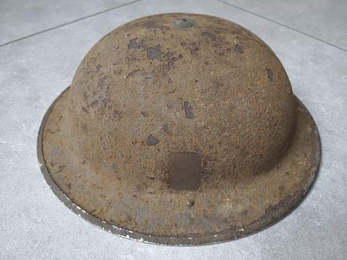 Canadian helmet 1942 VMC II C.L./C Yellow,Green,Red flashed.