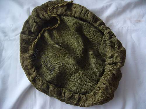 Hessian helmet covers