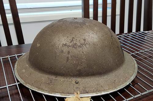 British WWII MKII Helmet