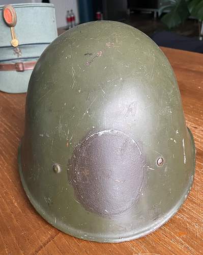 Dutch helmet and Kepie (Fleamarket finds)