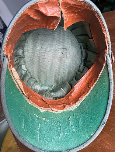 Dutch helmet and Kepie (Fleamarket finds)