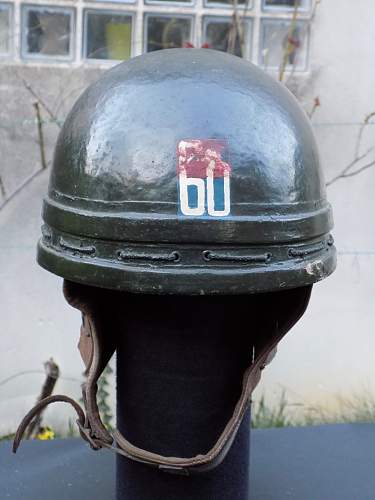 British Motor Cyclist's helmets  of WWII