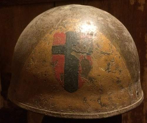 British Motor Cyclist's helmets  of WWII