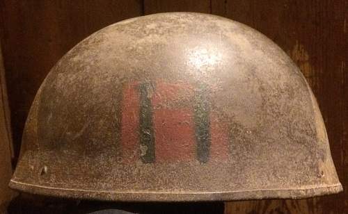 British Motor Cyclist's helmets  of WWII