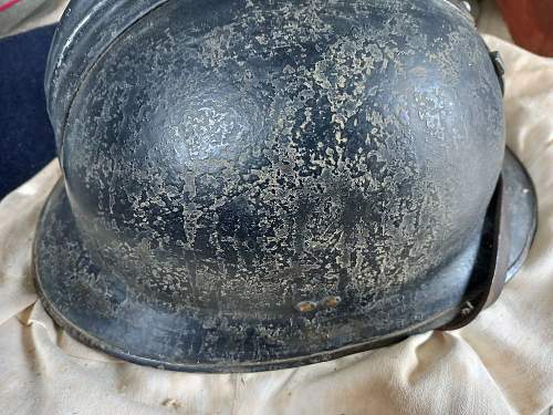 French milice adrian helmet