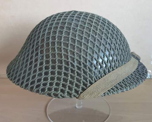 Thoughts on MK2 'Home Guard' Brodie w/Canadian(?) Netting