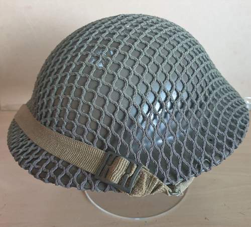 Thoughts on MK2 'Home Guard' Brodie w/Canadian(?) Netting