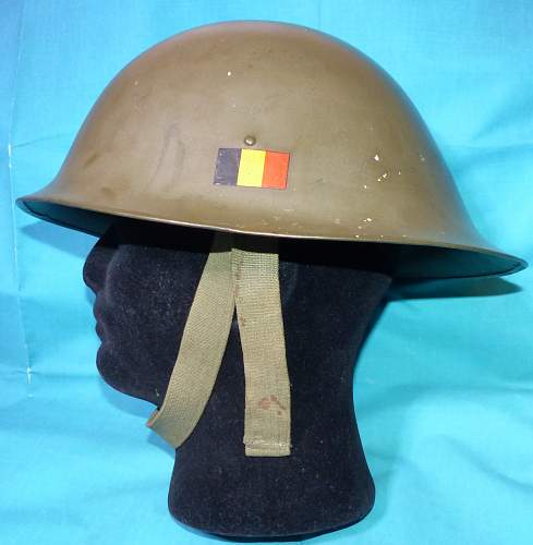 British MkIII Turtle pattern helmet