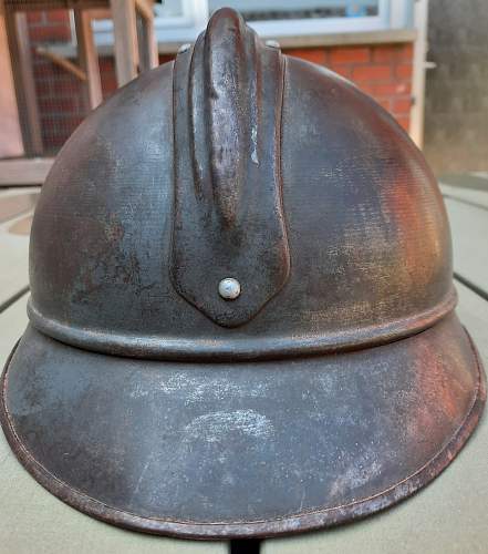 My ww1 French genius helmet