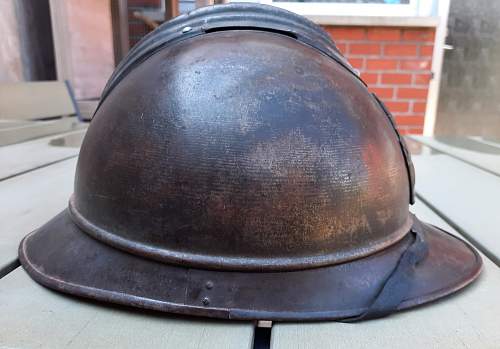 My ww1 French genius helmet