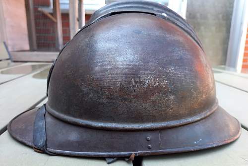 My ww1 French genius helmet