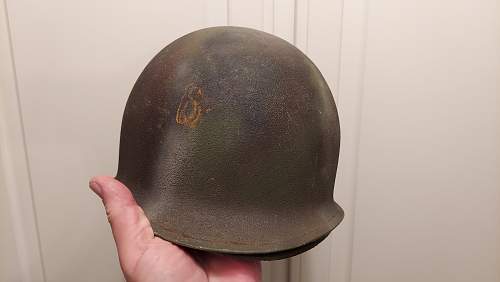 New find today, Opinions on US M1 Camo Helmet