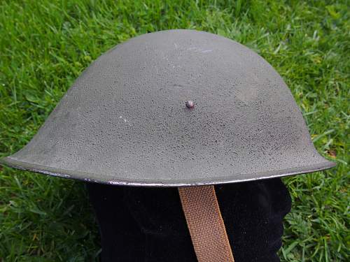 British MkIII Turtle pattern helmet