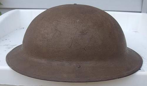 WWI Painted US Third Army Helmet