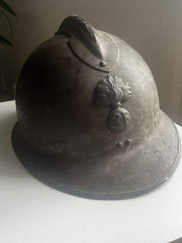 French Adrian M26 helmet