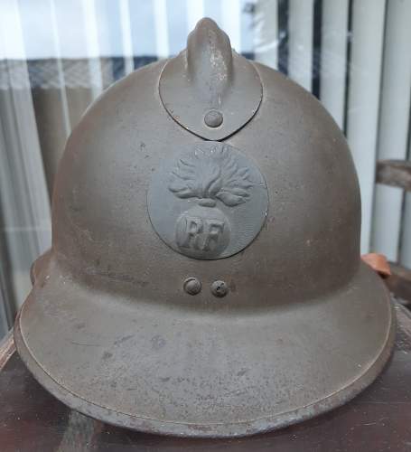 French Adrian M26 helmet