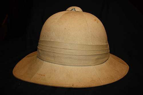 Wolseley pattern pith helmet