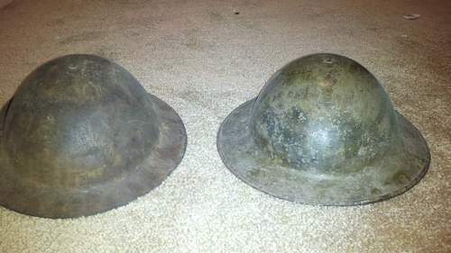 WW1 or WW2 helmets?