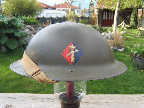 British/Canadian Helmet insignia ID please