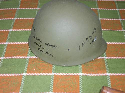 Helmet from Tarawa