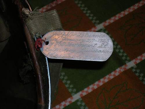 Helmet from Tarawa