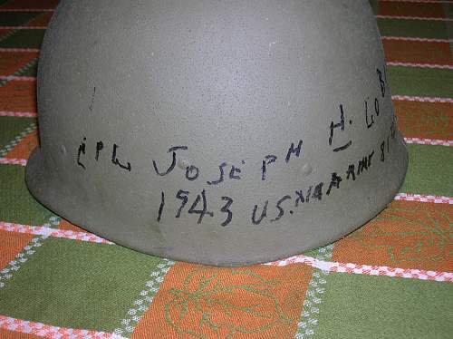 Helmet from Tarawa