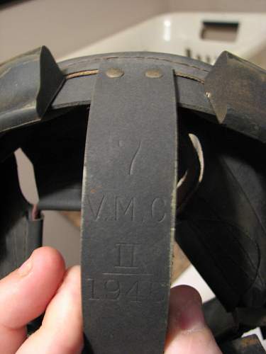 ww2 canadian helmet liner markings