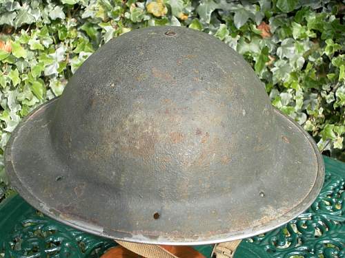 Help with ID of British helmet.