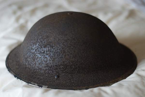 Help identifying a British MkII helmet